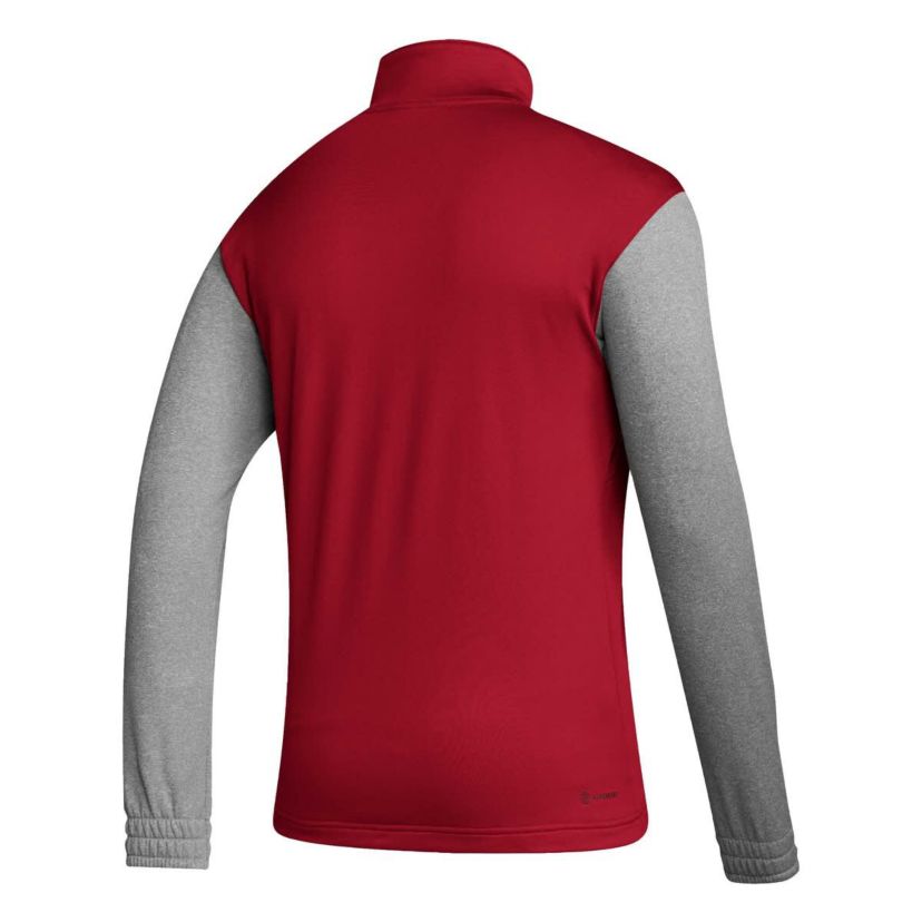 Soccer National Teams Spain National Team Crest Long Sleeve Half-Zip Top