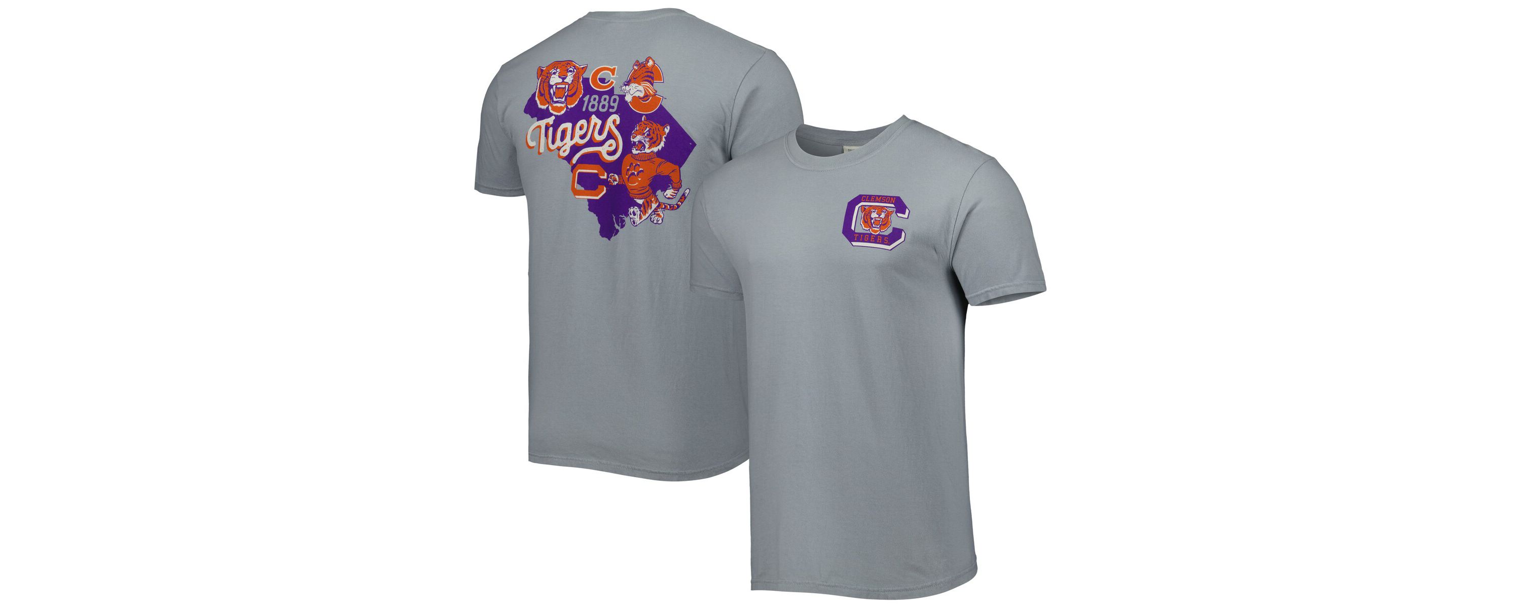 NCAA Clemson Tigers Vault State Comfort T-Shirt