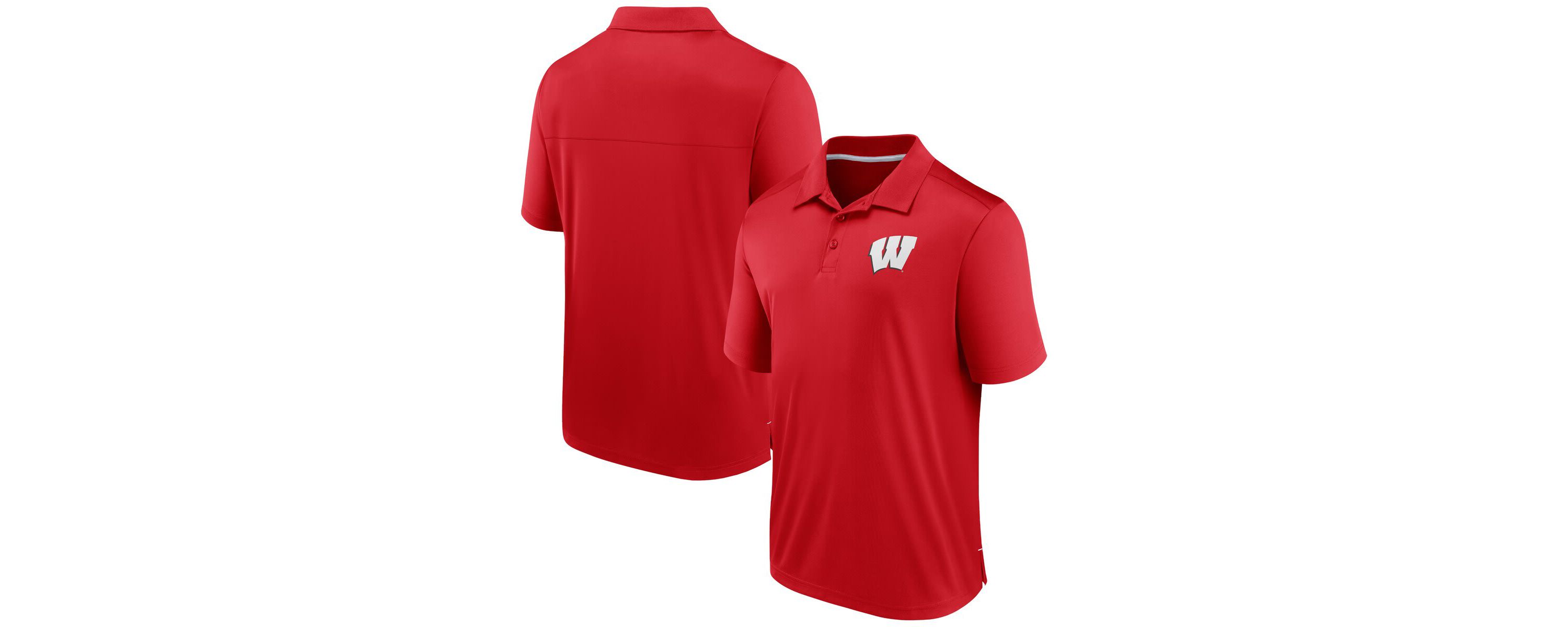 NCAA Fanatics Wisconsin Badgers Polo
