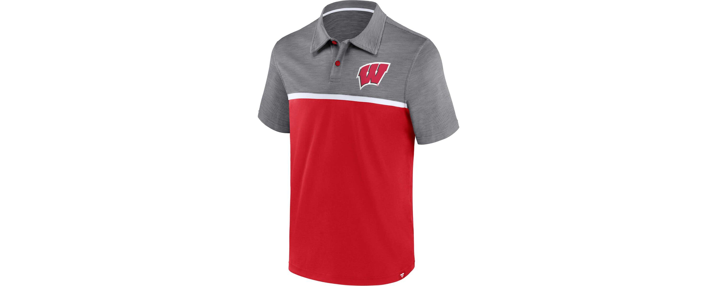 NCAA Fanatics Wisconsin Badgers Polo