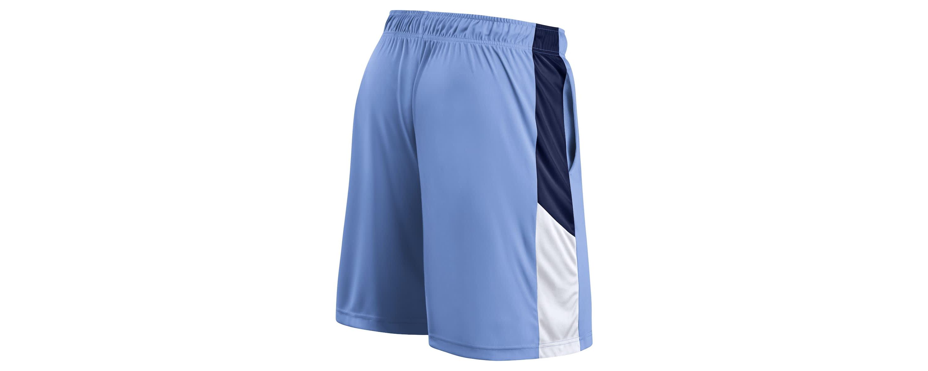NBA Fanatics Light Memphis Grizzlies Practice Performance Shorts