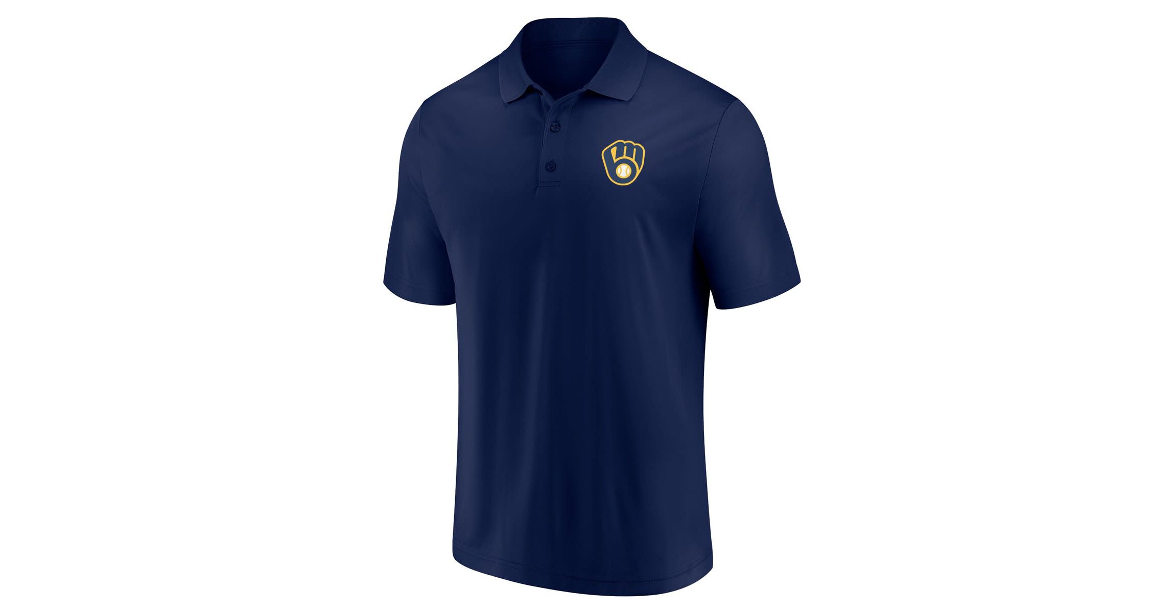 MLB Fanatics Milwaukee Brewers Dueling Logos Polo Combo Set