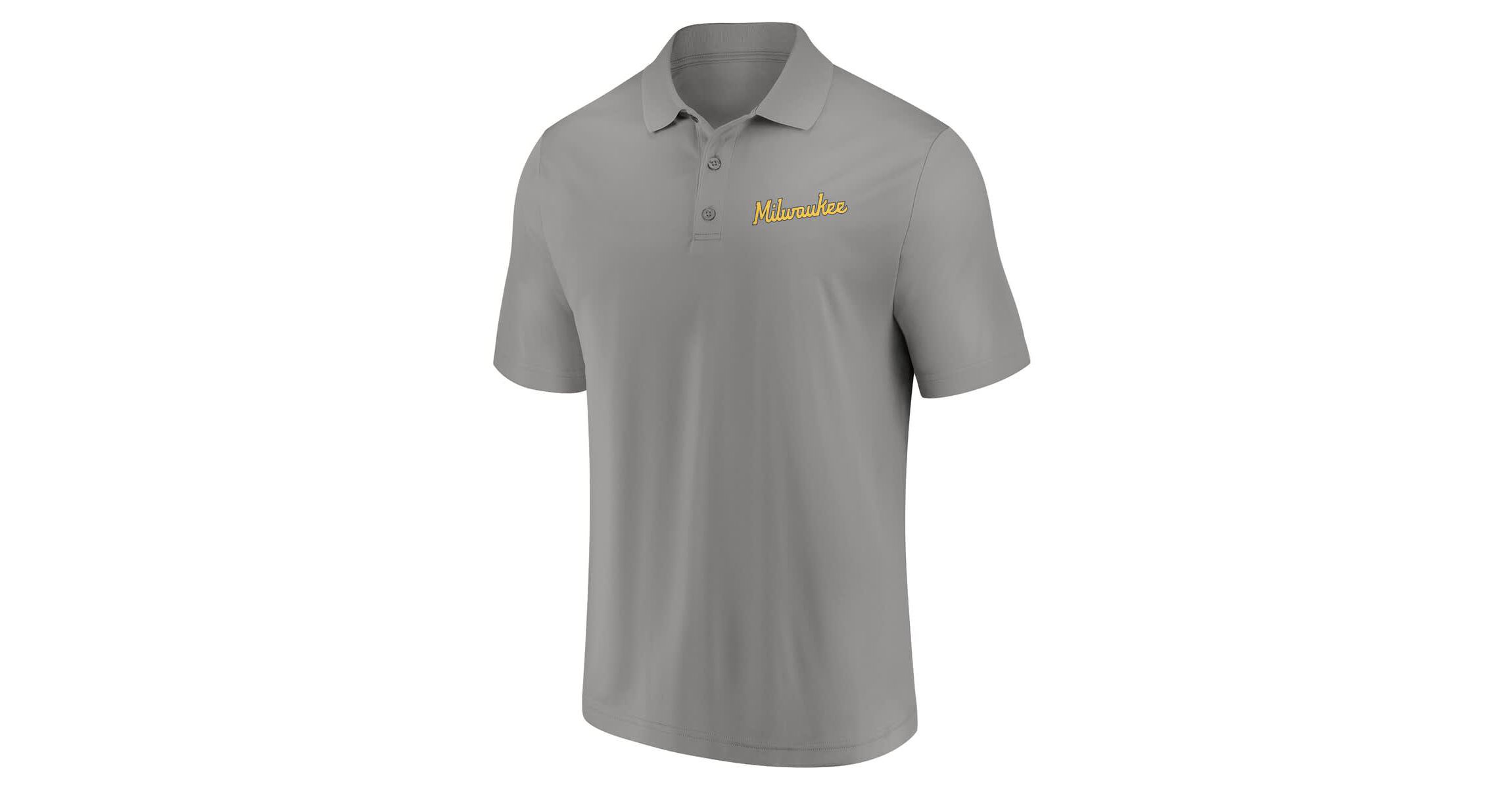 MLB Fanatics Milwaukee Brewers Dueling Logos Polo Combo Set