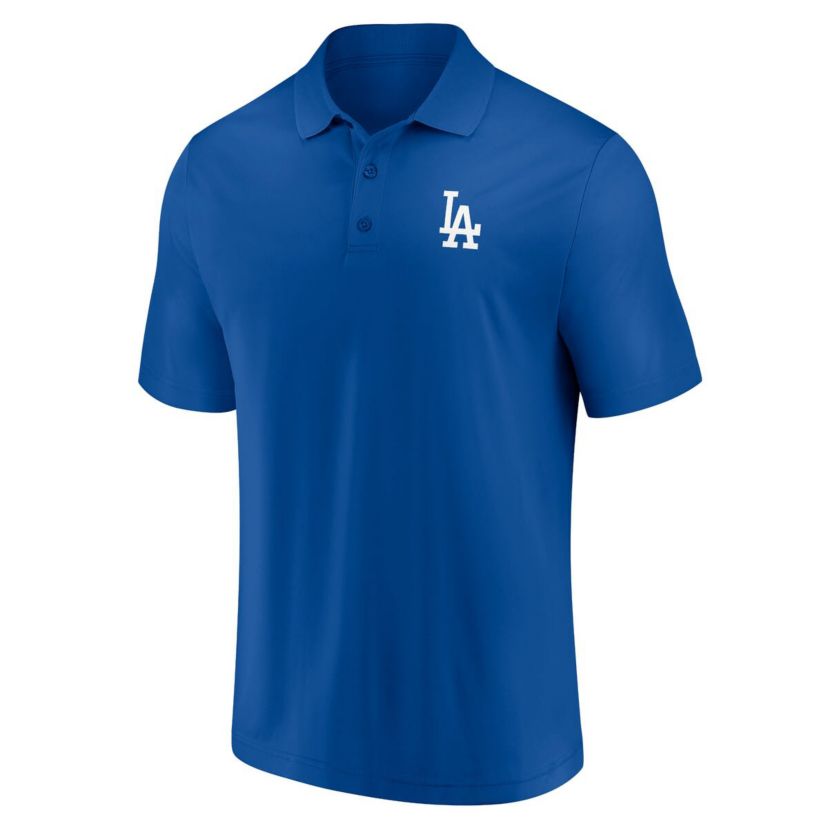MLB Fanatics Los Angeles Dodgers Dueling Logos Polo Combo Set