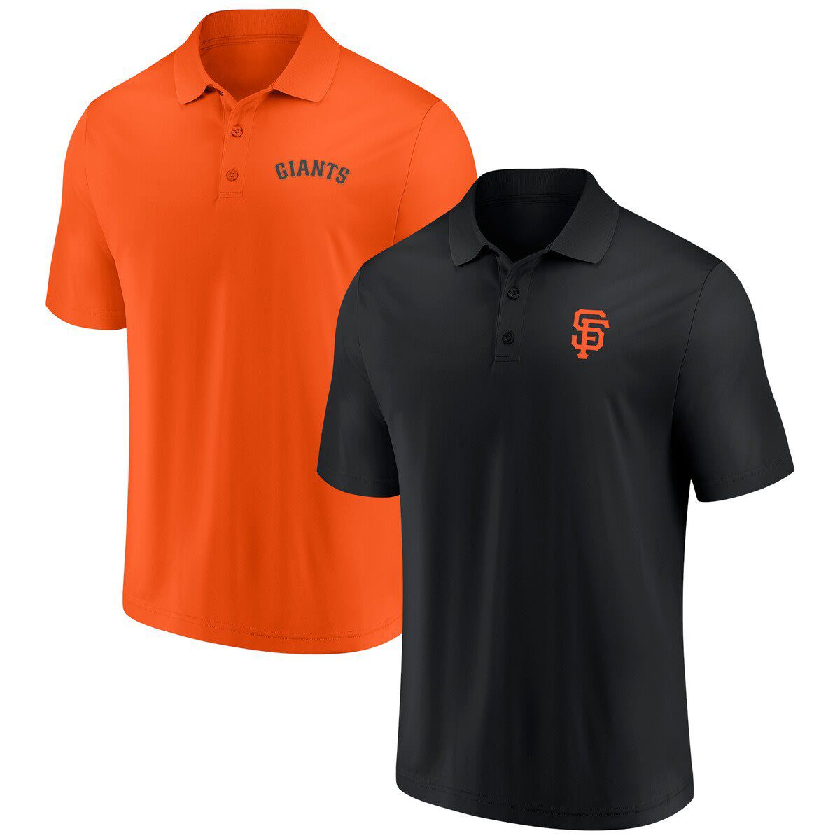 MLB Fanatics San Francisco Giants Dueling Logos Polo Combo Set