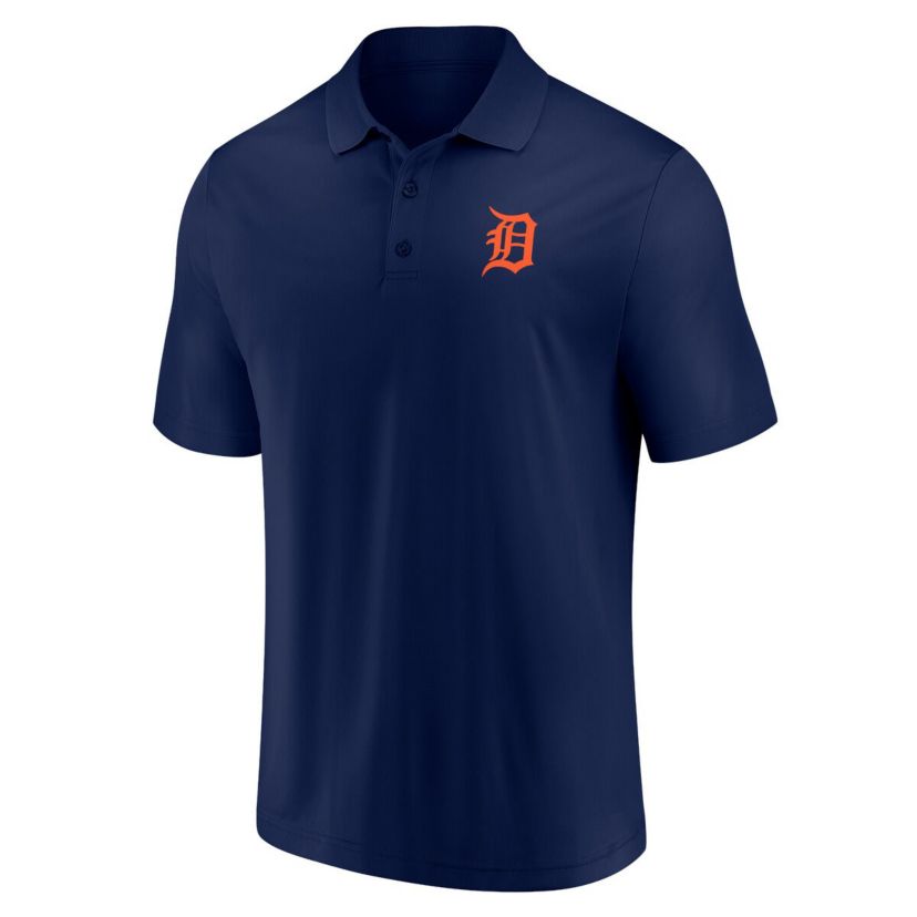 MLB Fanatics Detroit Tigers Dueling Logos Polo Combo Set