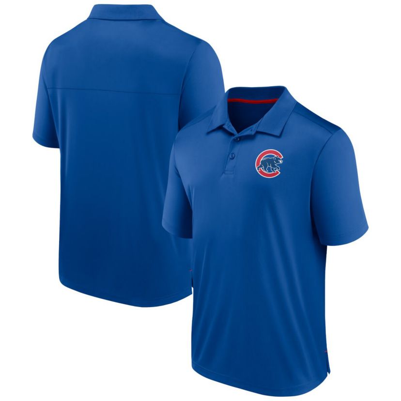 MLB Fanatics Chicago Cubs Fitted Polo