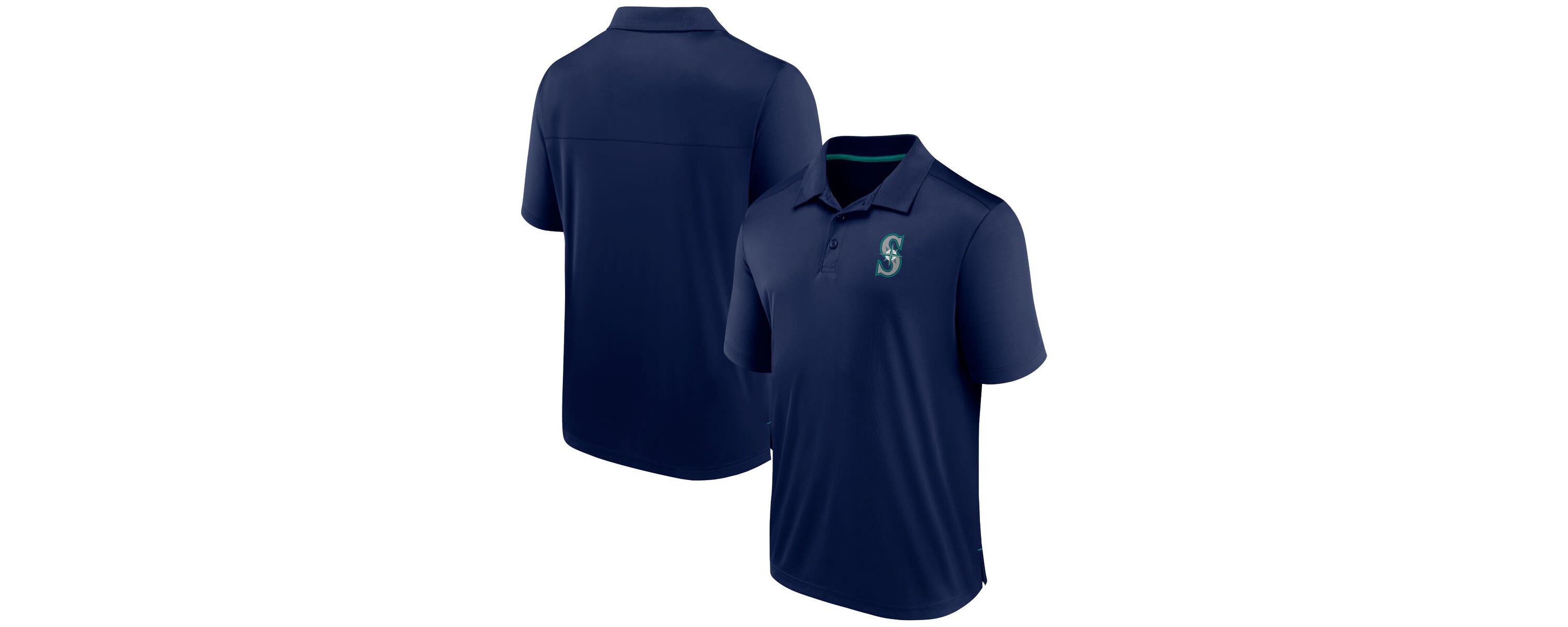 MLB Fanatics Seattle Mariners Fitted Polo