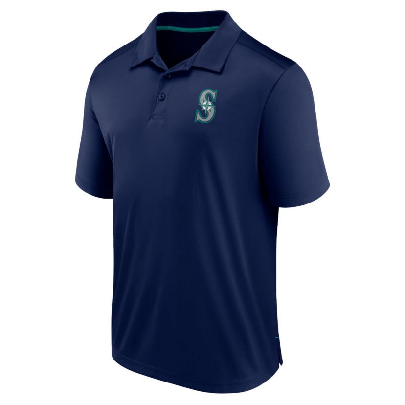 MLB Fanatics Seattle Mariners Fitted Polo