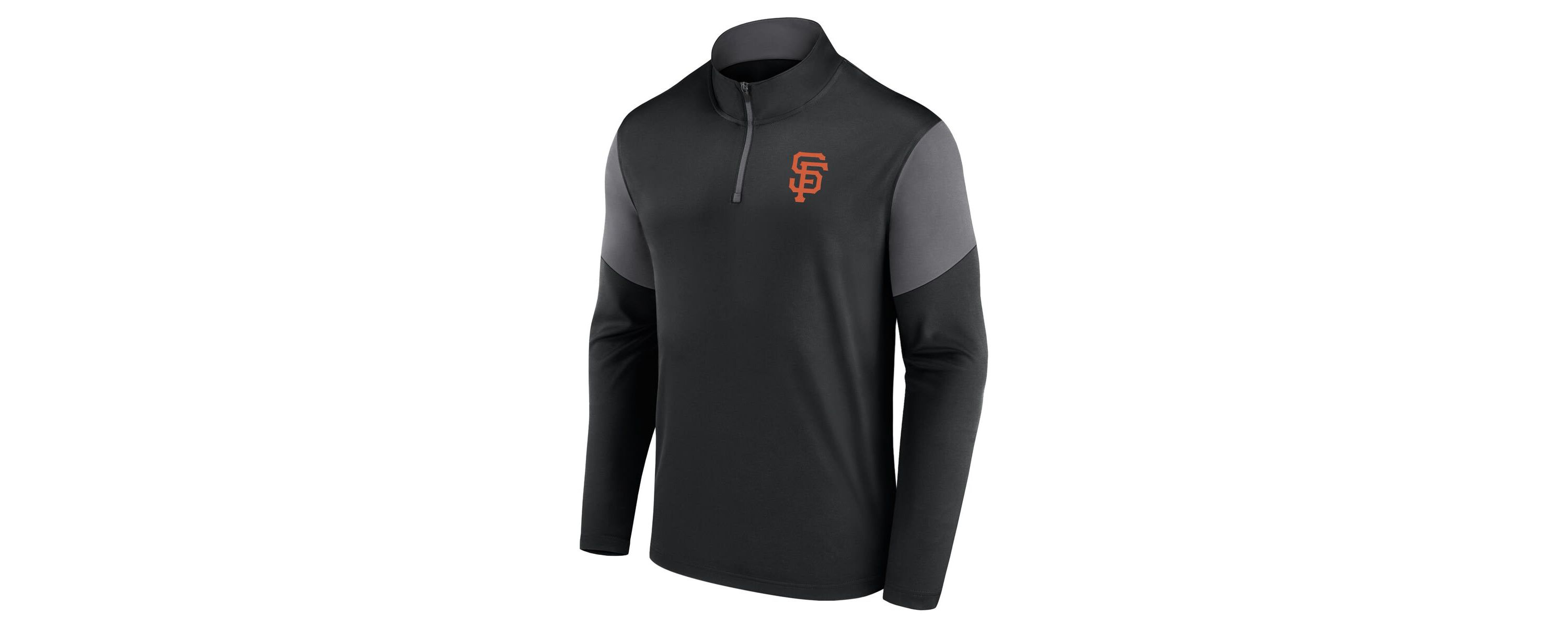 MLB Fanatics San Francisco Giants Logo Quarter-Zip Top