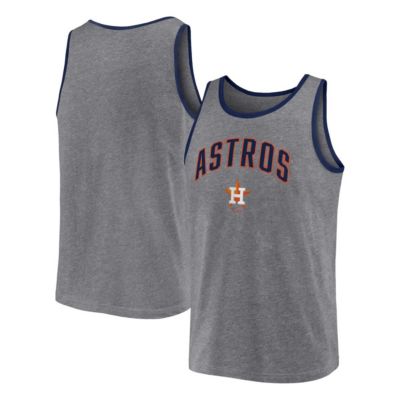 Men's MLB Fanatics Houston Astros Primary Tank Top, Gray, Small