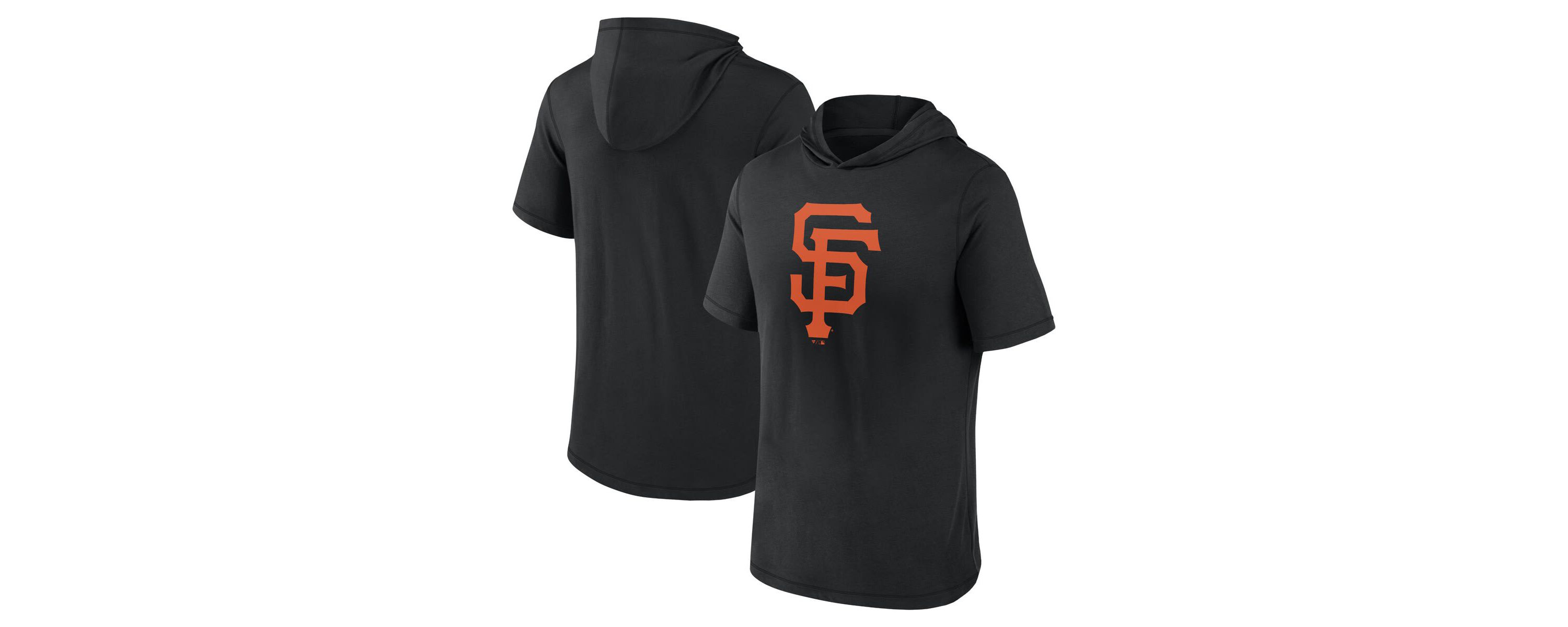 MLB Fanatics San Francisco Giants Short Sleeve Hoodie T-Shirt