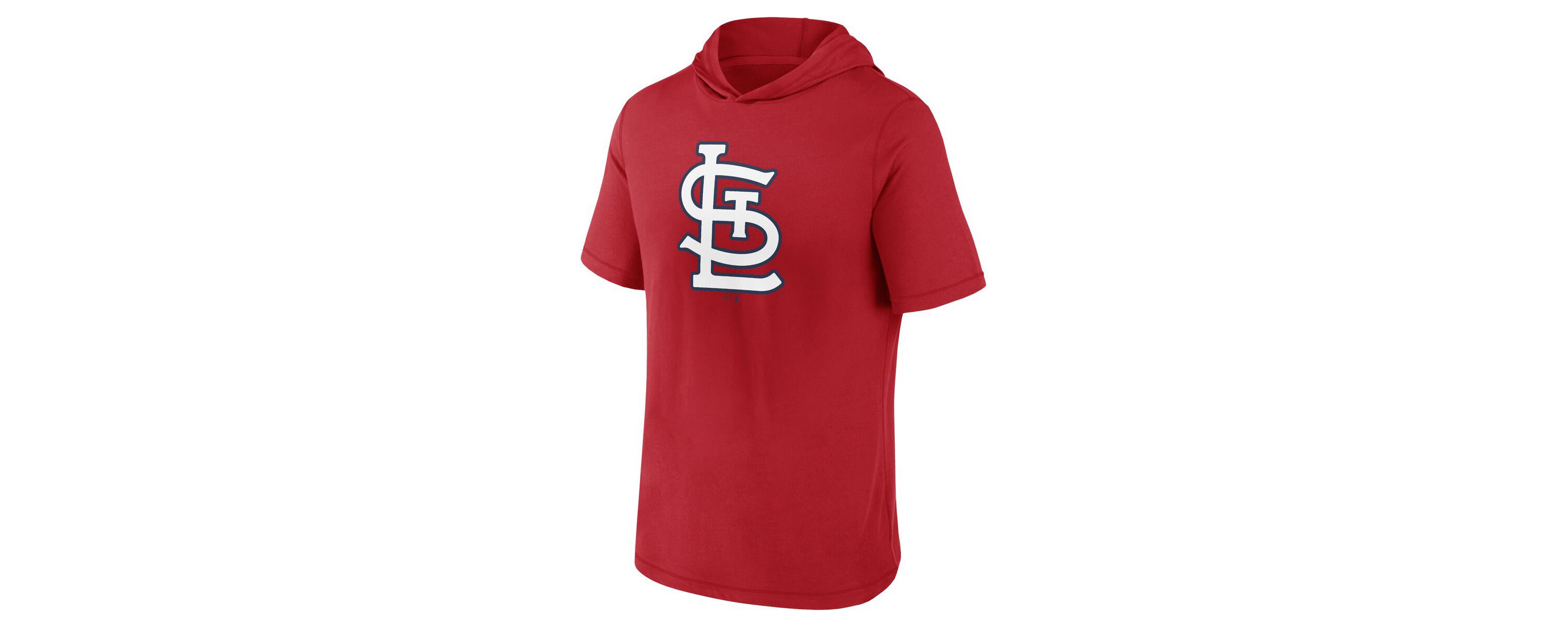 MLB Fanatics St. Louis Cardinals Short Sleeve Hoodie T-Shirt