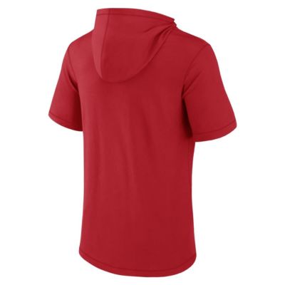 MLB Fanatics St. Louis Cardinals Short Sleeve Hoodie T-Shirt