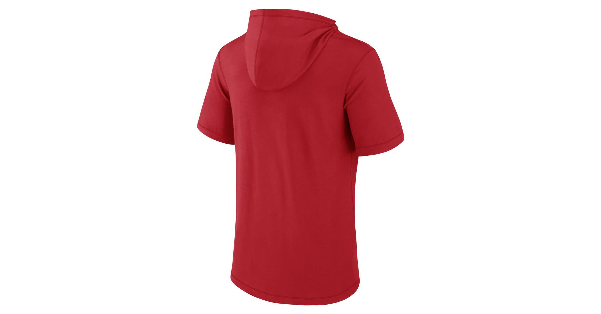 MLB Fanatics St. Louis Cardinals Short Sleeve Hoodie T-Shirt