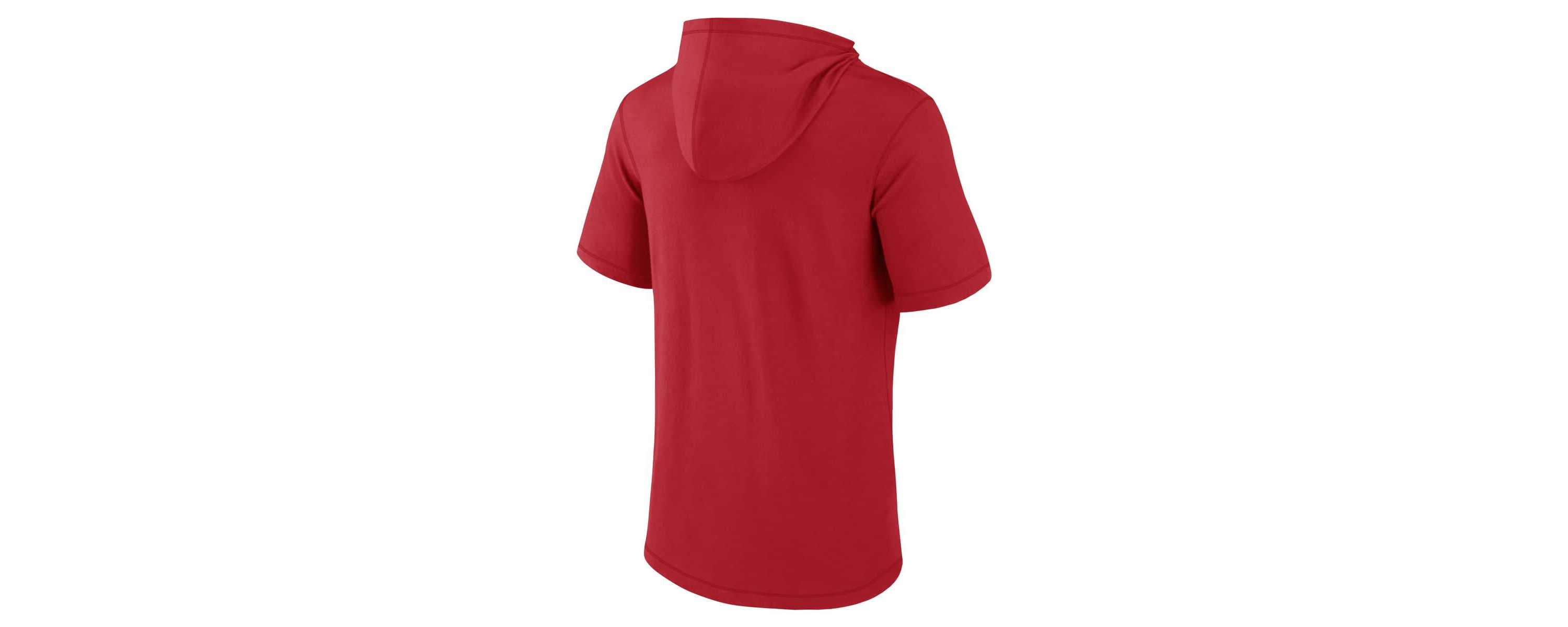 MLB Fanatics St. Louis Cardinals Short Sleeve Hoodie T-Shirt