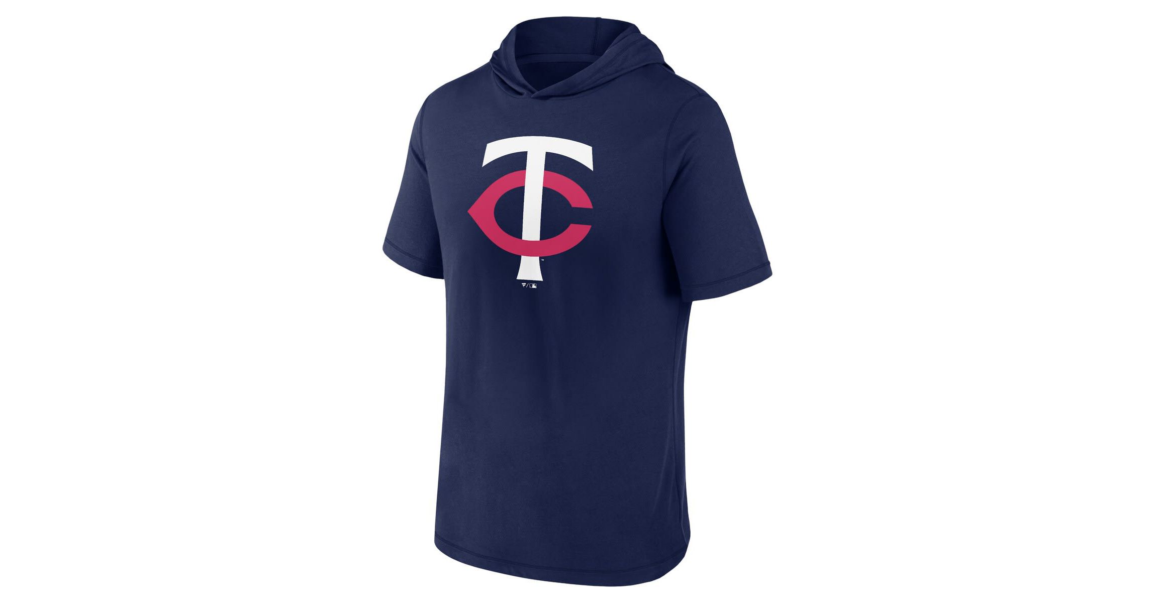 MLB Fanatics Minnesota Twins Short Sleeve Hoodie T-Shirt