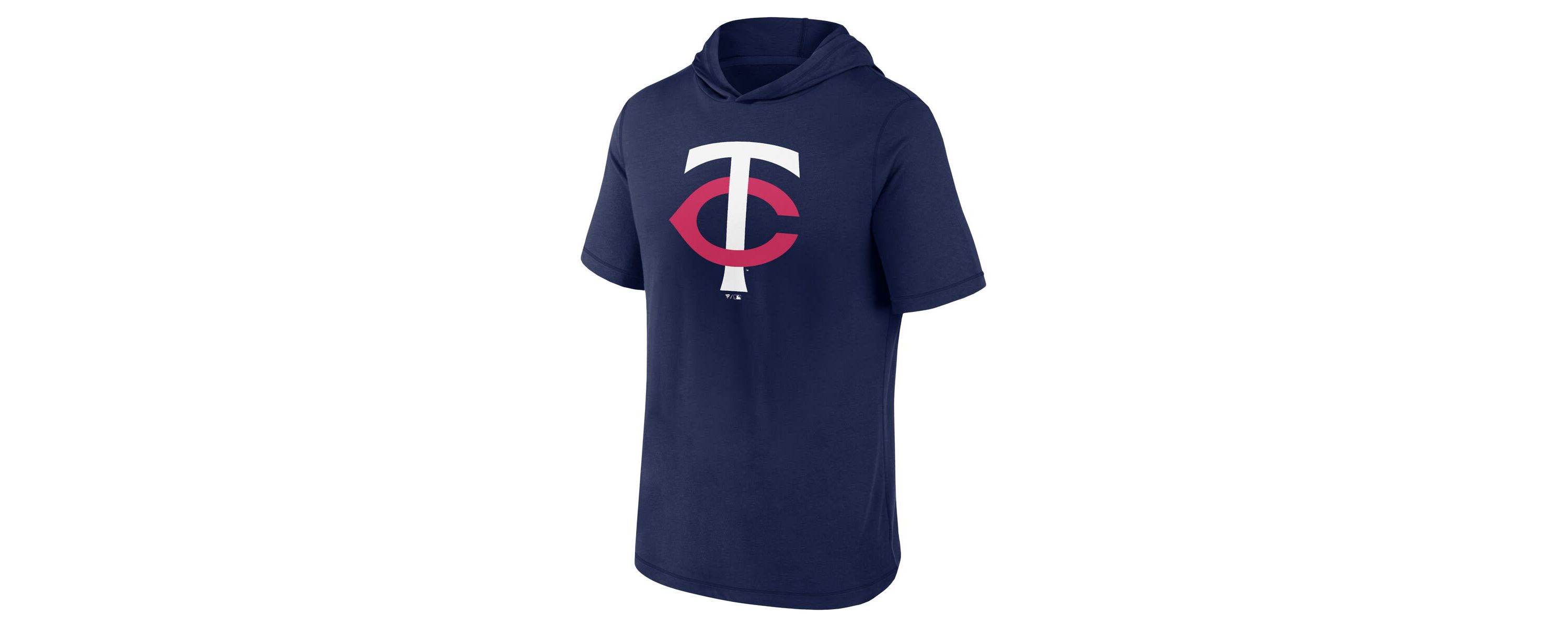 MLB Fanatics Minnesota Twins Short Sleeve Hoodie T-Shirt