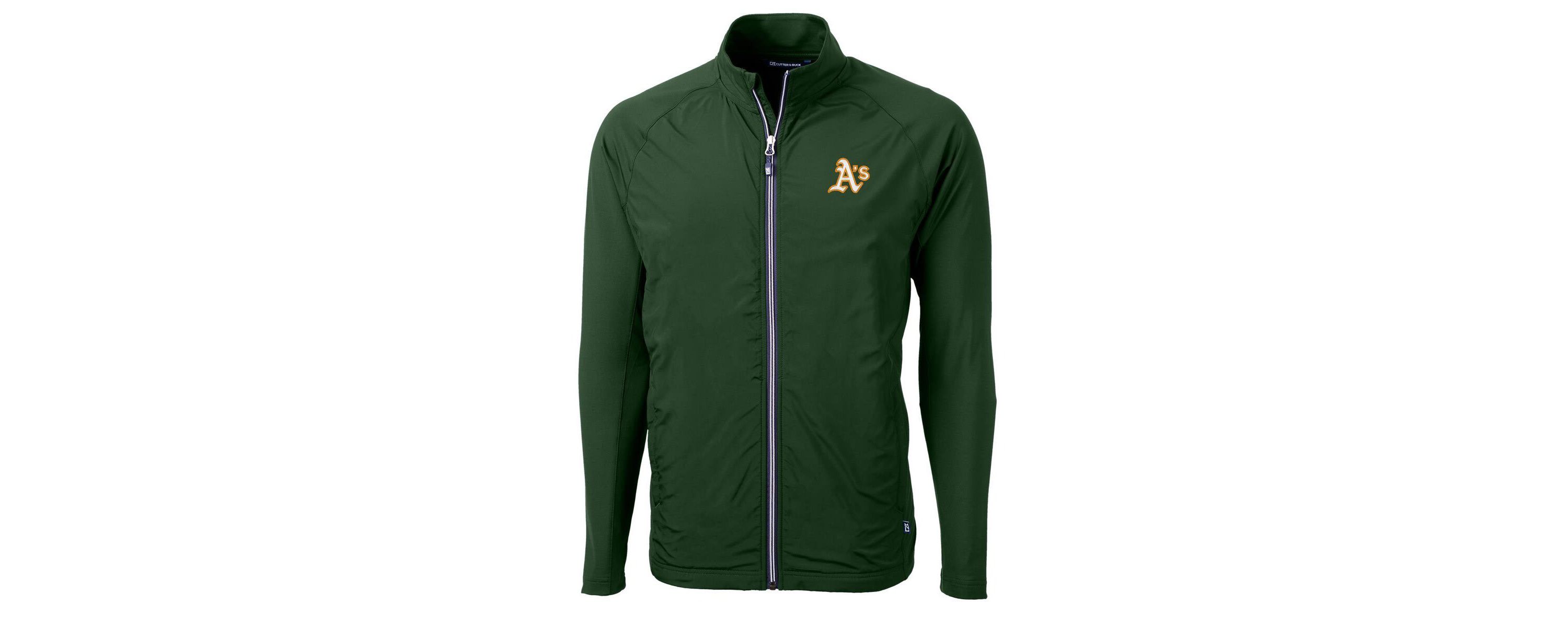 Oakland Athletics MLB Athletics Adapt Eco Knit Hybrid Recycled Full-Zip Jacket