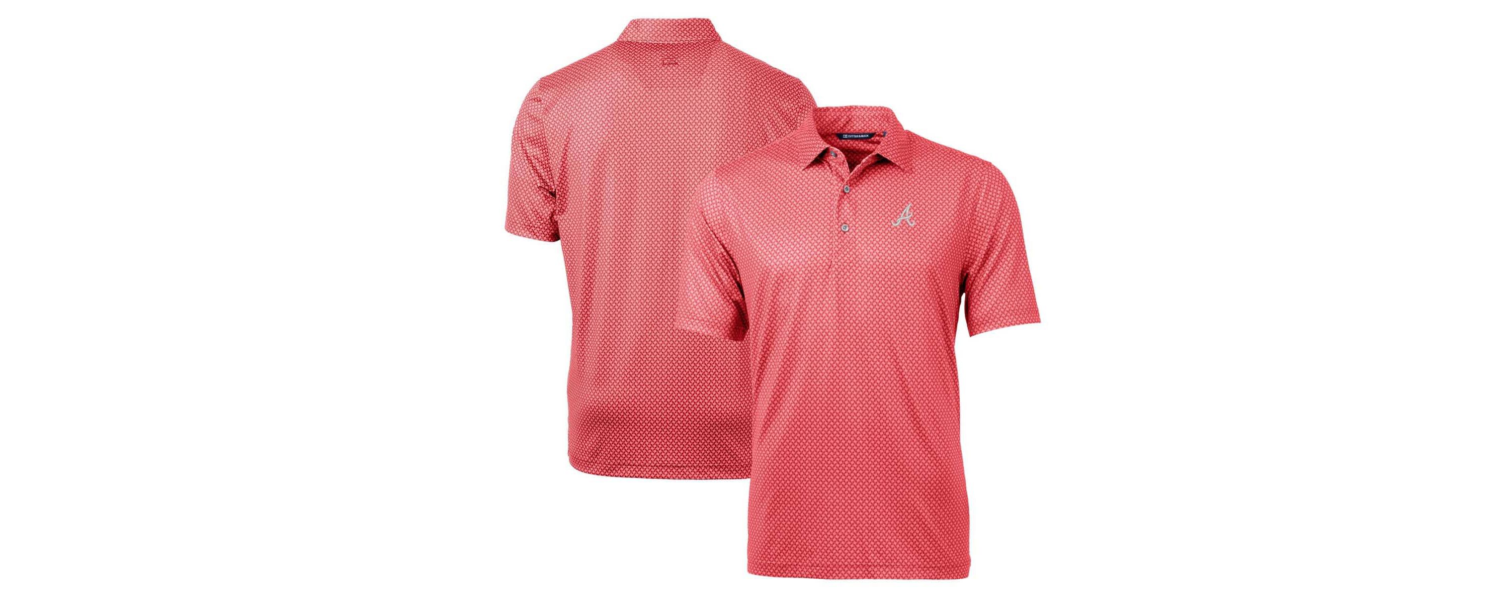 MLB Atlanta Braves Pike Banner Print Polo