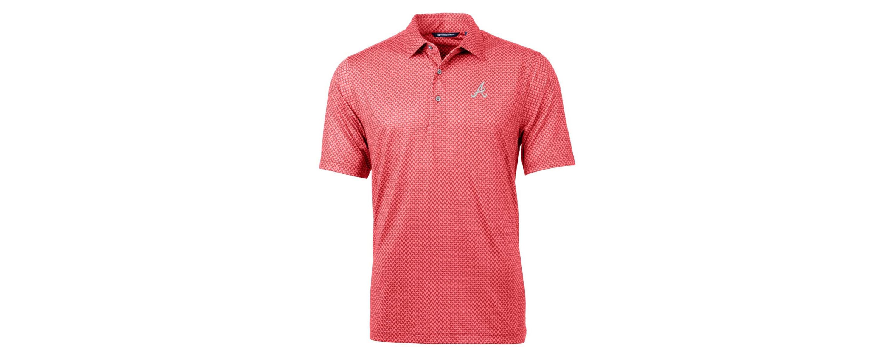MLB Atlanta Braves Pike Banner Print Polo