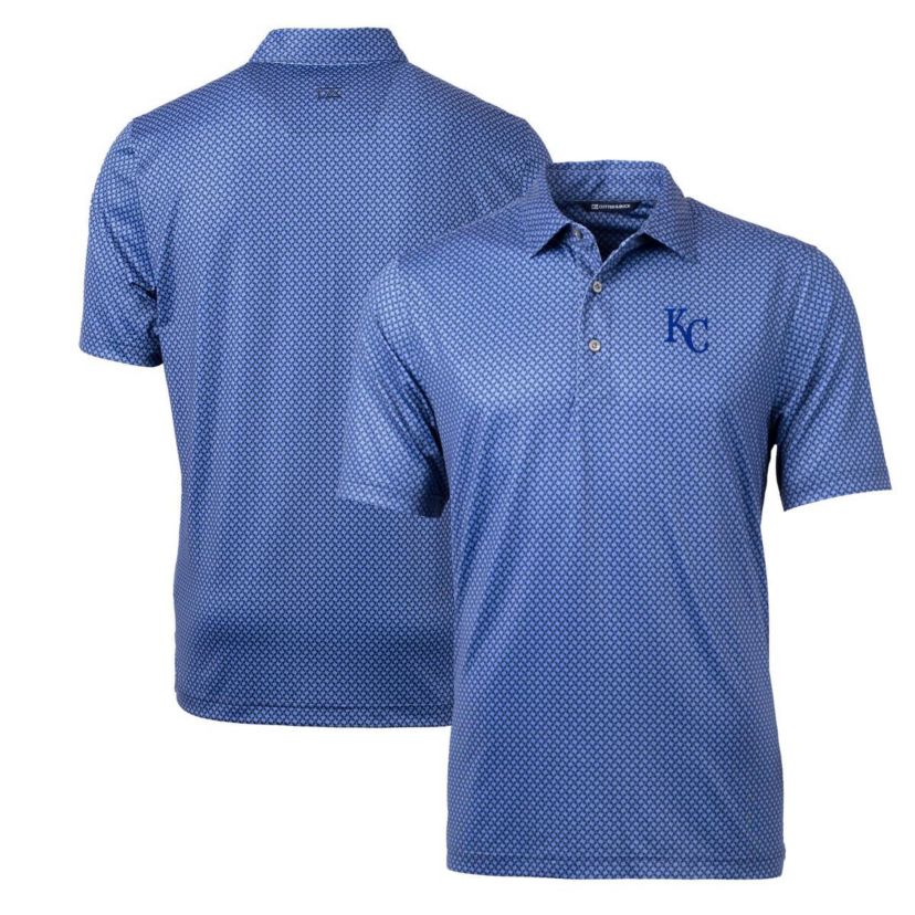 MLB Kansas City Royals Pike Banner Print Polo