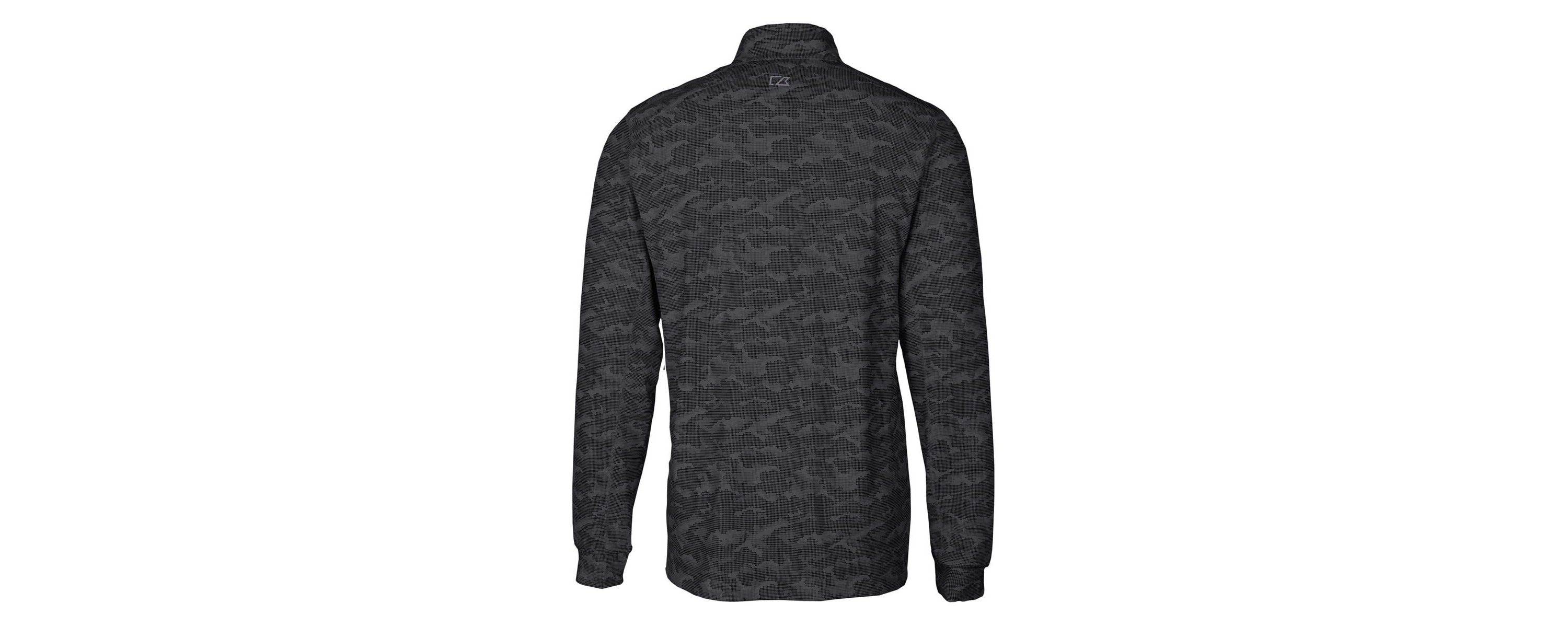 MLB Baltimore Orioles Traverse Print Stretch Quarter-Zip Pullover Top