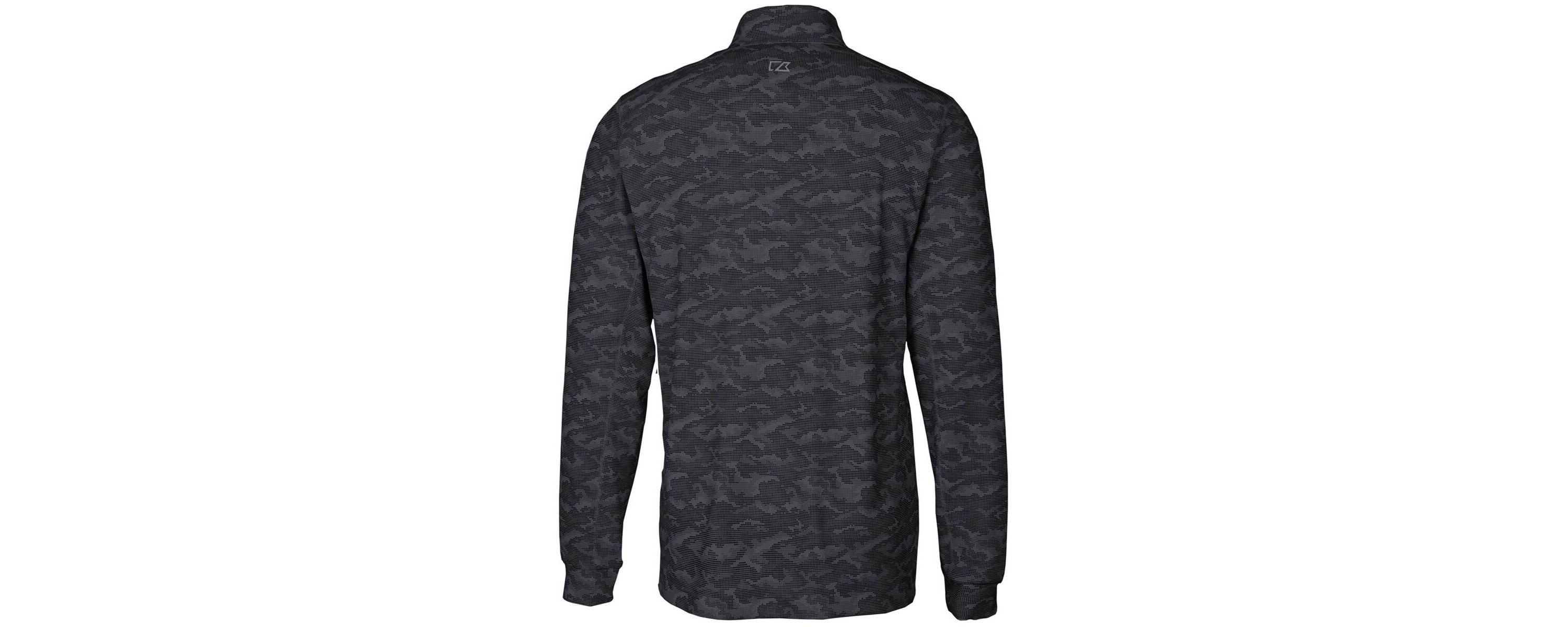NCAA Texas Southern Tigers Big & Tall Traverse Print Stretch Quarter-Zip Pullover Top