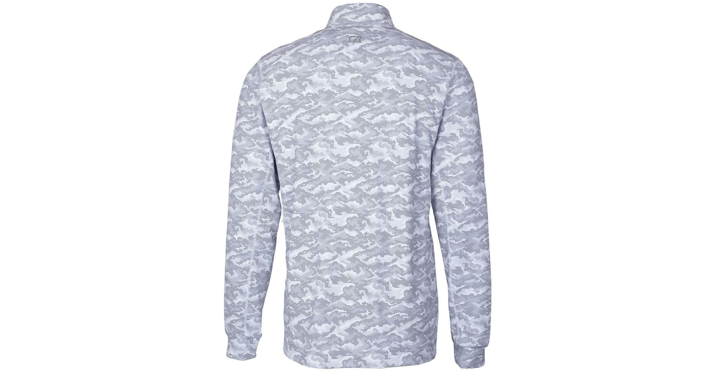 NCAA Air Force Falcons Big & Tall Traverse Print Stretch Quarter-Zip Pullover Top