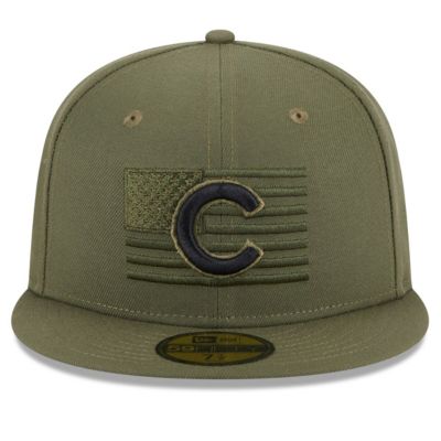 MLB Chicago Cubs 2023 Armed Forces Day On-Field 59FIFTY Fitted Hat