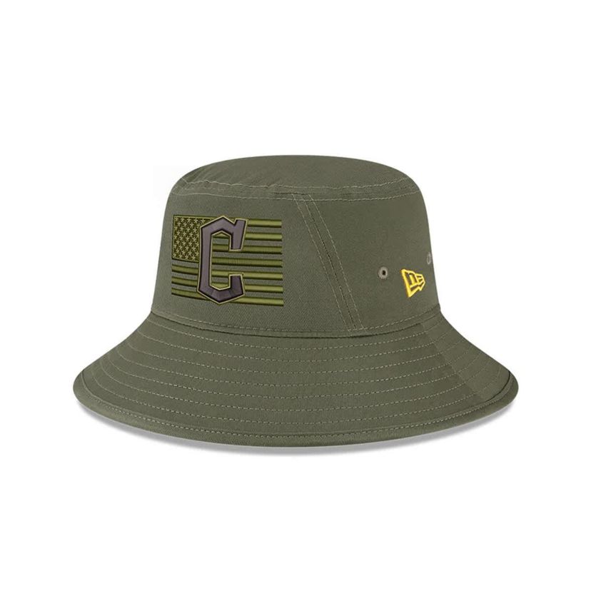 MLB Cleveland Guardians 2023 Armed Forces Day Bucket Hat