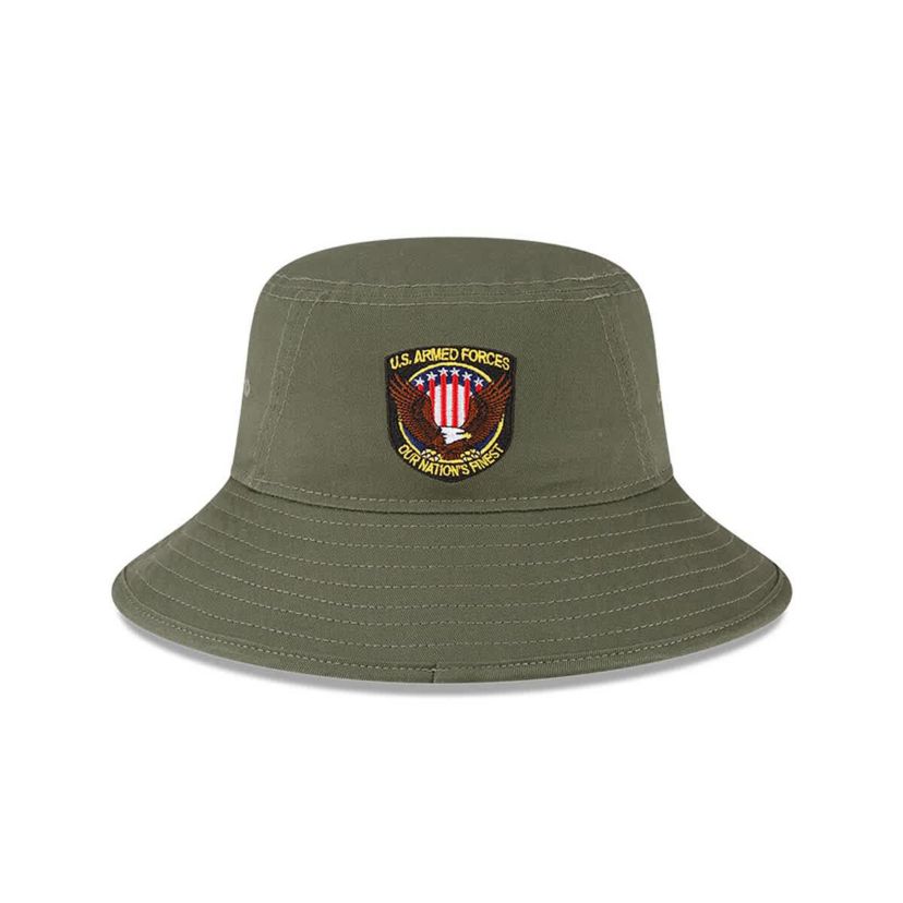 Oakland Athletics MLB Athletics 2023 Armed Forces Day Bucket Hat