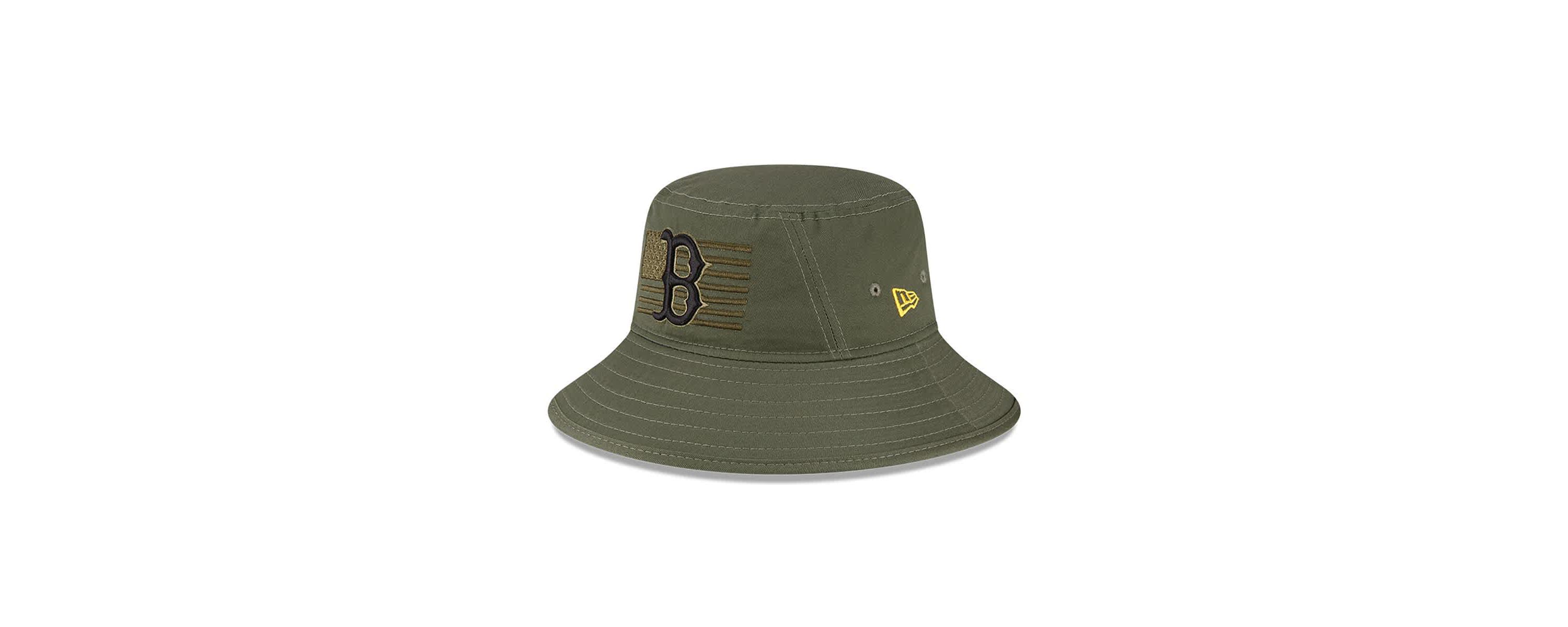 Boston Red Sox MLB Boston Sox 2023 Armed Forces Day Bucket Hat