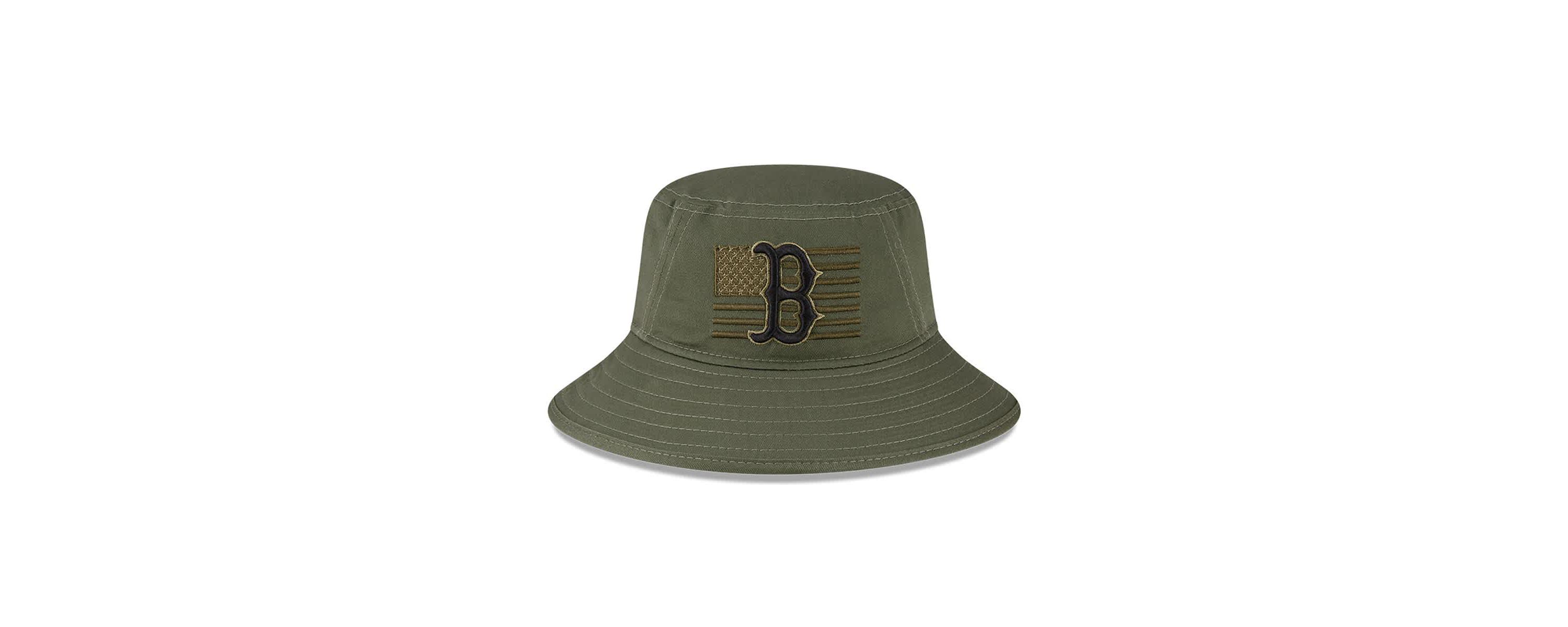 Boston Red Sox MLB Boston Sox 2023 Armed Forces Day Bucket Hat