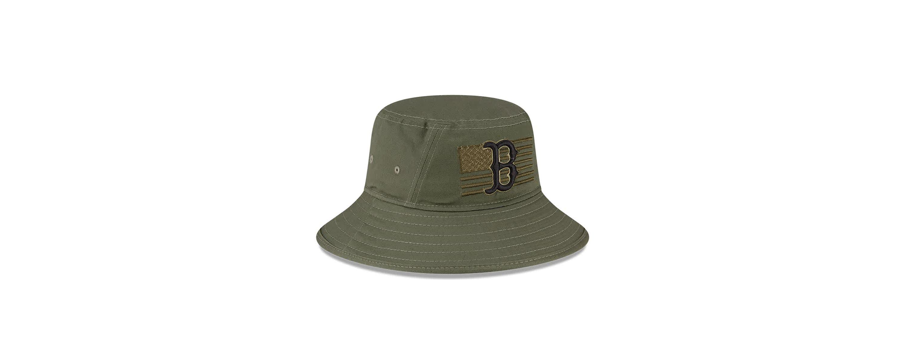 Boston Red Sox MLB Boston Sox 2023 Armed Forces Day Bucket Hat