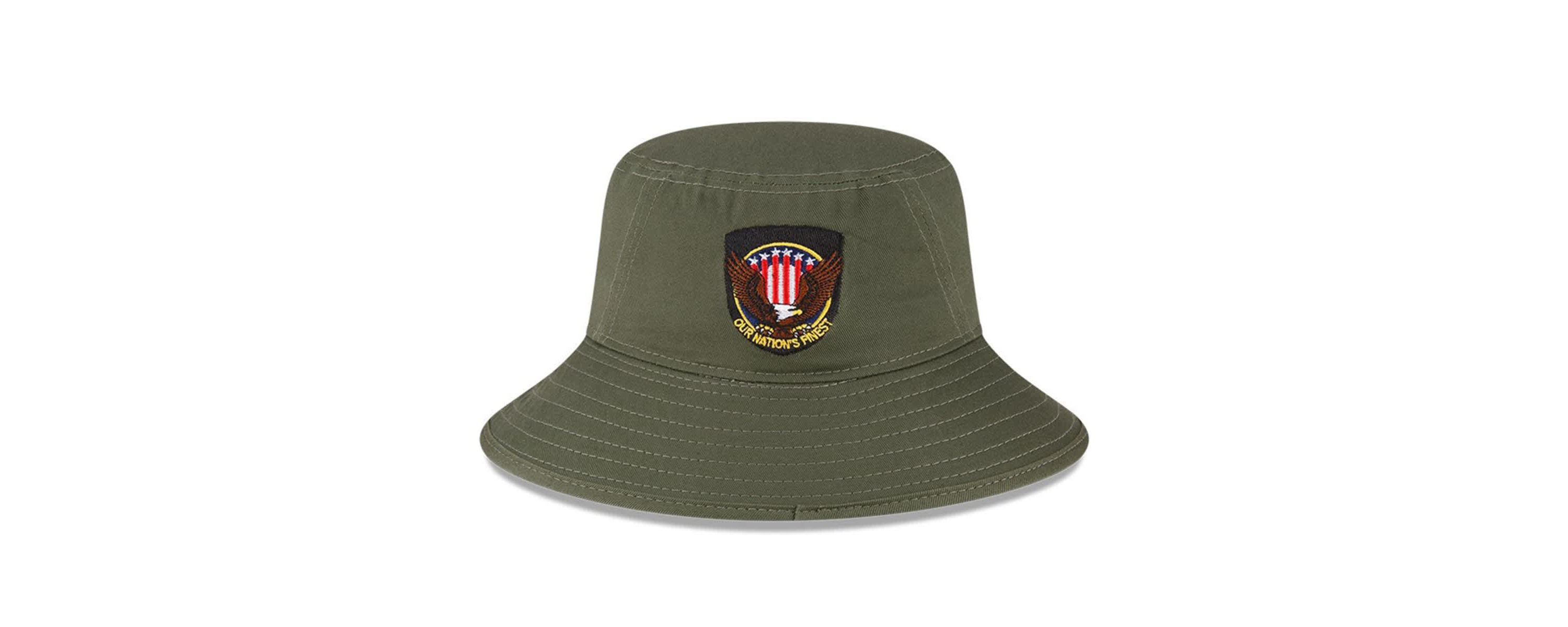 Boston Red Sox MLB Boston Sox 2023 Armed Forces Day Bucket Hat