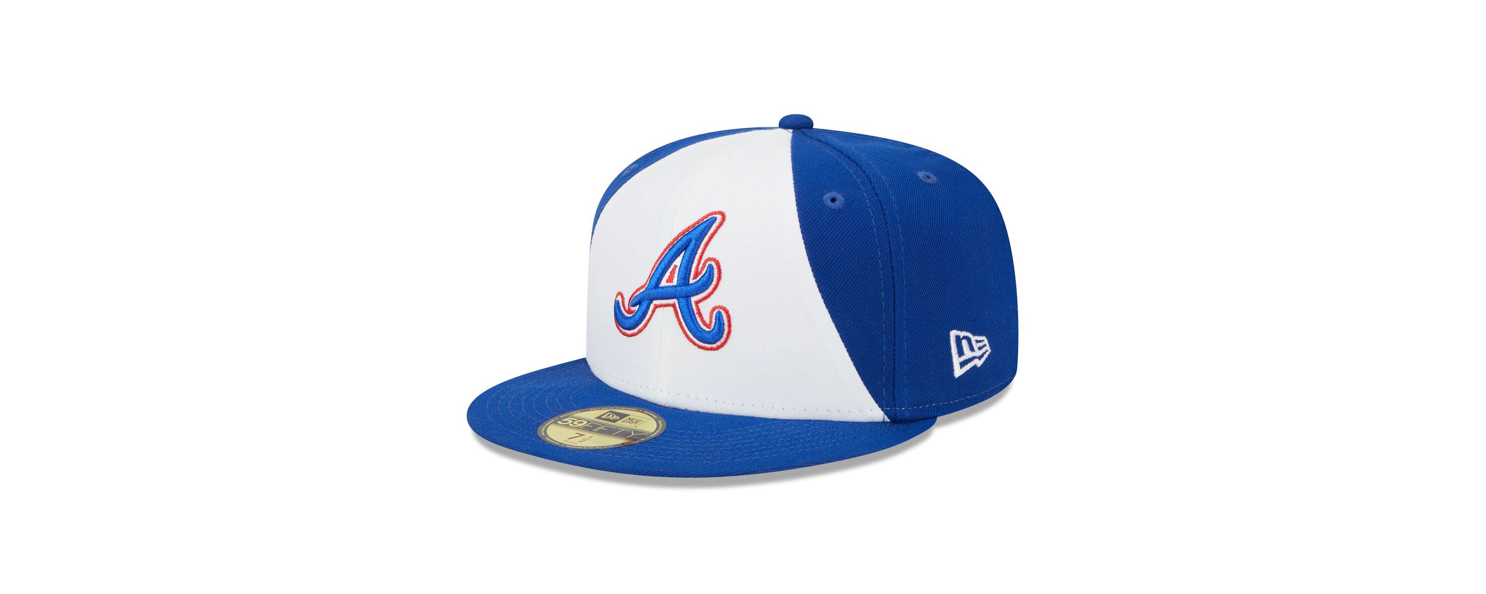 MLB White/Royal Atlanta Braves 2023 City Connect 59FIFTY Fitted Hat