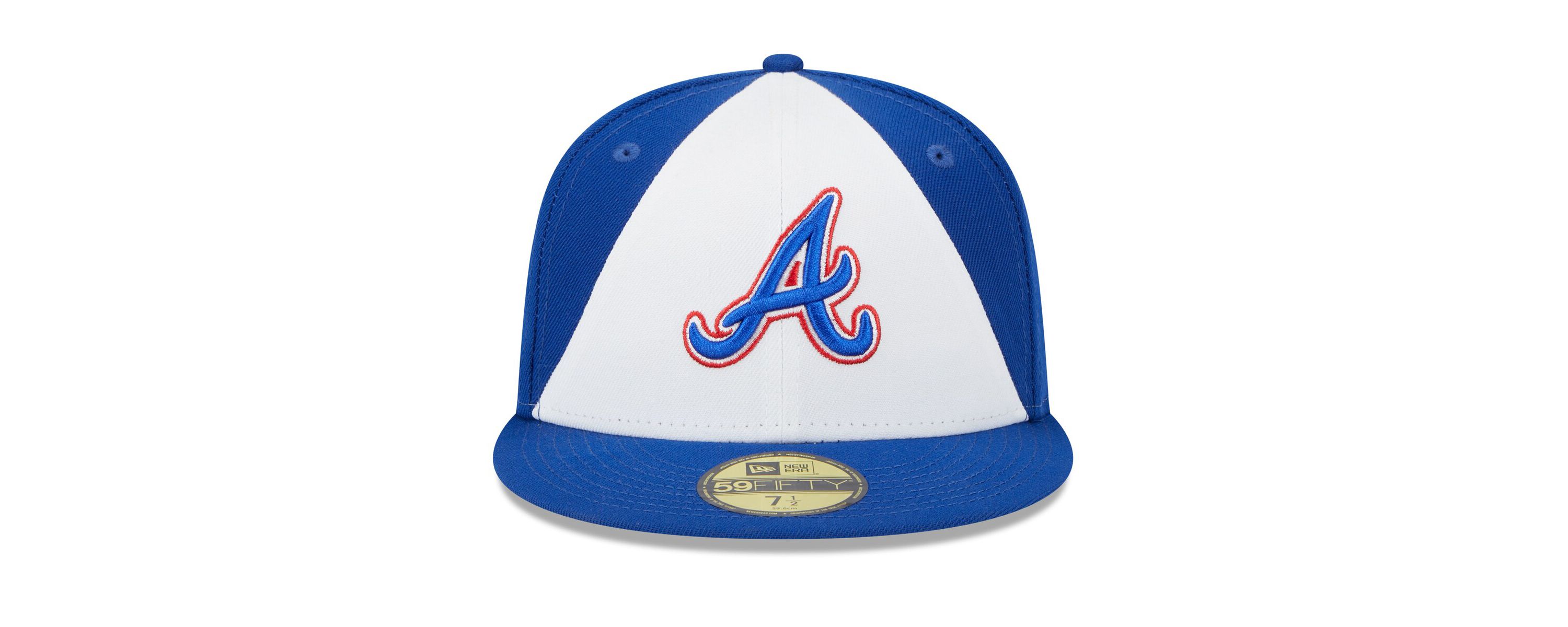 MLB White/Royal Atlanta Braves 2023 City Connect 59FIFTY Fitted Hat