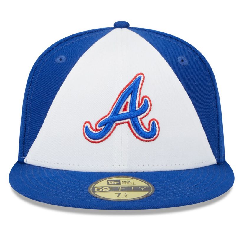 MLB White/Royal Atlanta Braves 2023 City Connect 59FIFTY Fitted Hat