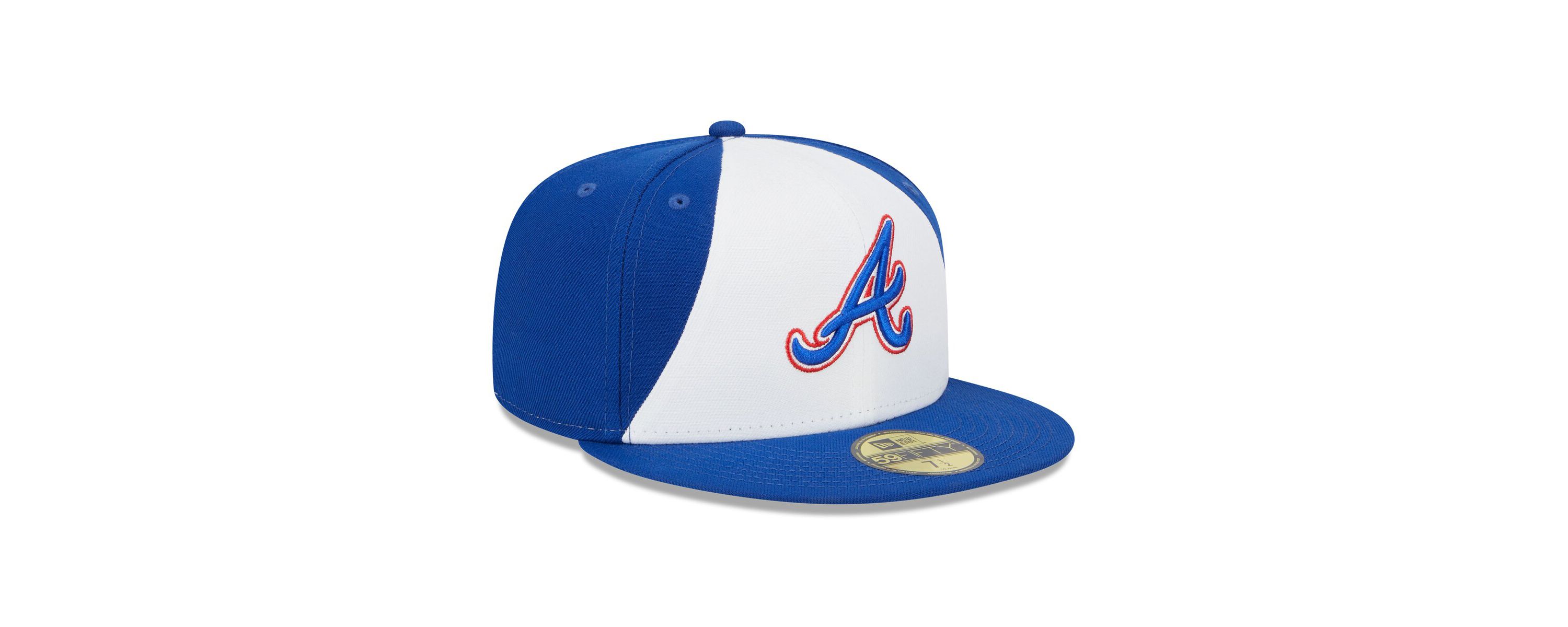 MLB White/Royal Atlanta Braves 2023 City Connect 59FIFTY Fitted Hat
