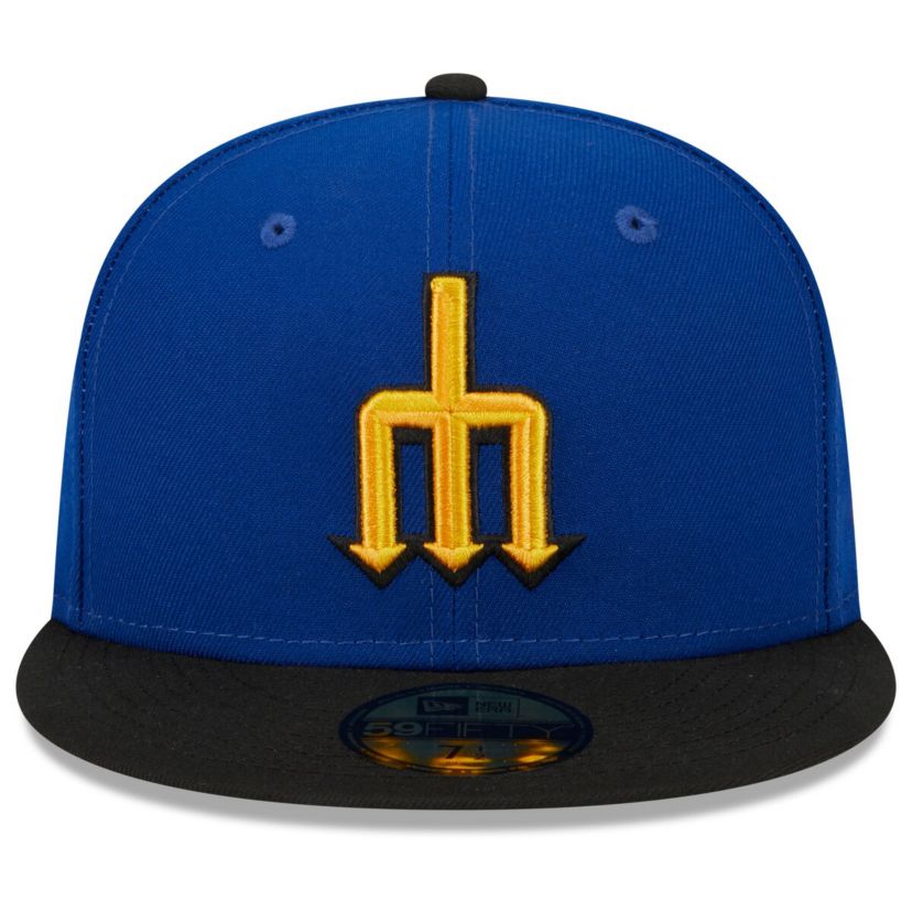 MLB Royal/Black Seattle Mariners 2023 City Connect 59FIFTY Fitted Hat
