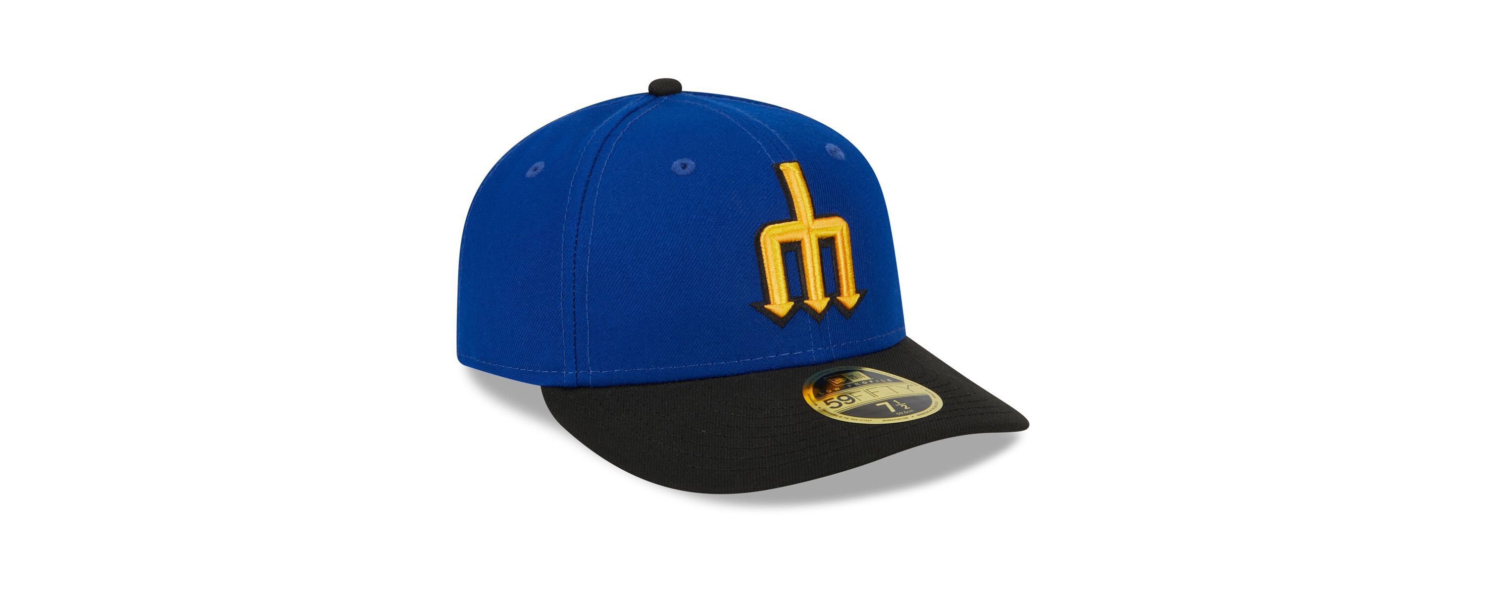 MLB Royal/Black Seattle Mariners 2023 City Connect Low 59FIFTY Fitted Hat