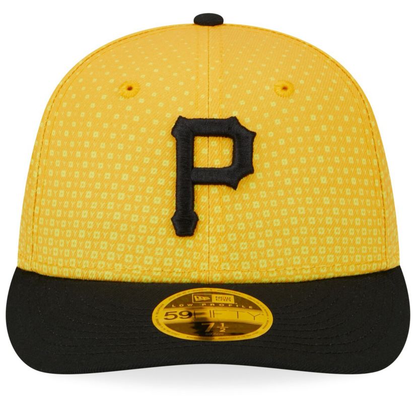 MLB Gold/Black Pittsburgh Pirates 2023 City Connect Low 59FIFTY Fitted Hat