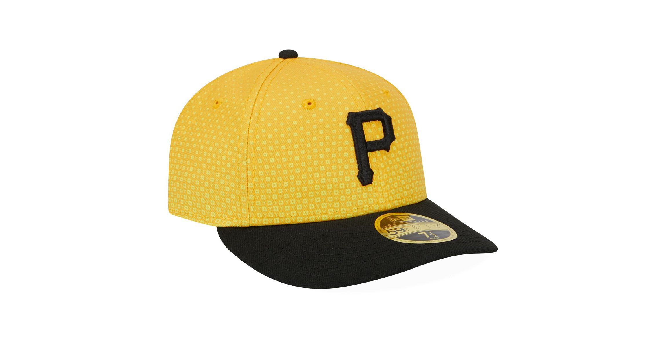 MLB Gold/Black Pittsburgh Pirates 2023 City Connect Low 59FIFTY Fitted Hat