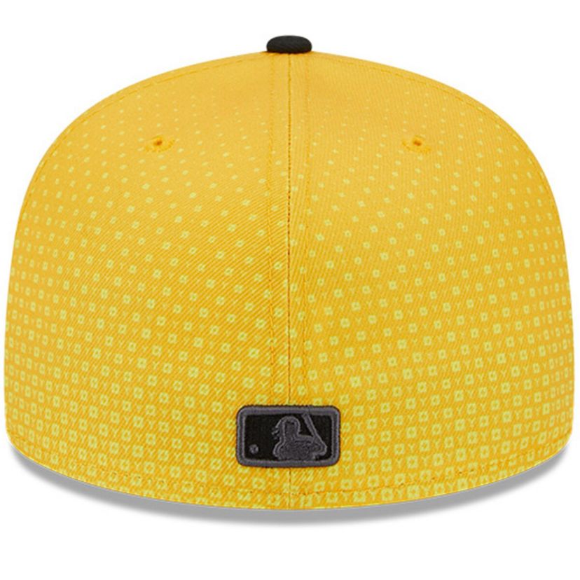 MLB Gold/Black Pittsburgh Pirates 2023 City Connect Low 59FIFTY Fitted Hat