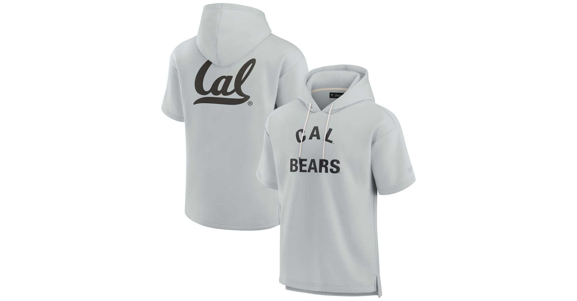California Golden Bears NCAA Unisex Fanatics Cal Bears Elements Super Soft Fleece Short Sleeve Pullover Hoodie