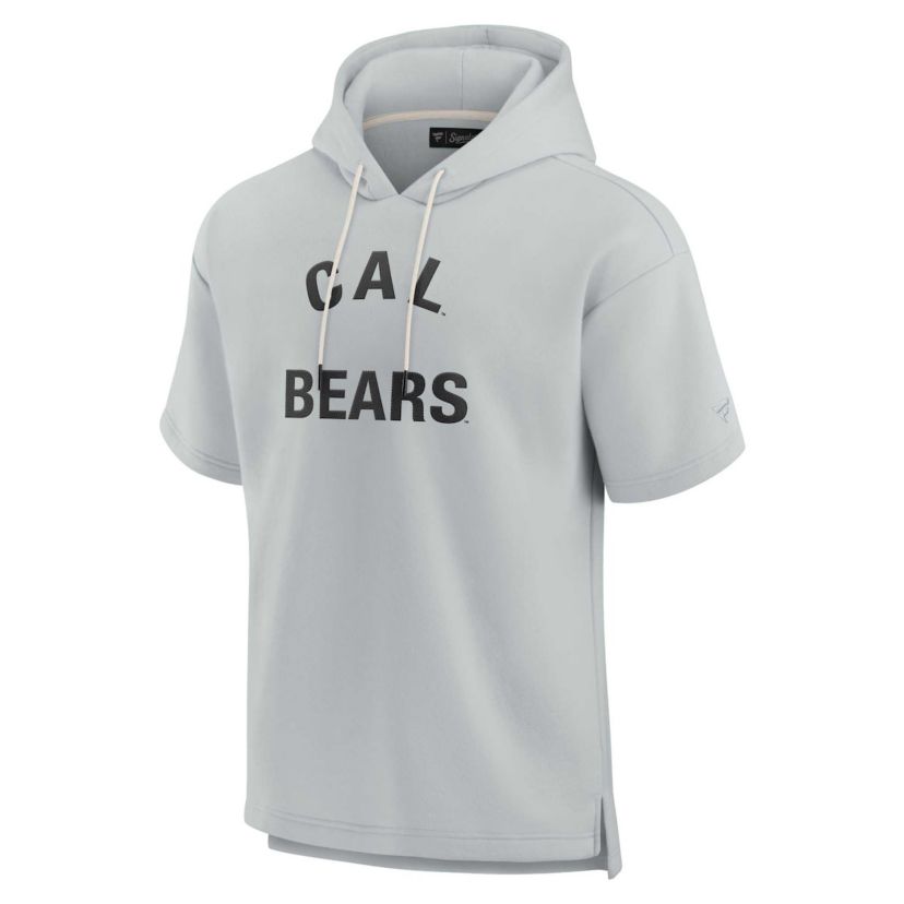 California Golden Bears NCAA Unisex Fanatics Cal Bears Elements Super Soft Fleece Short Sleeve Pullover Hoodie