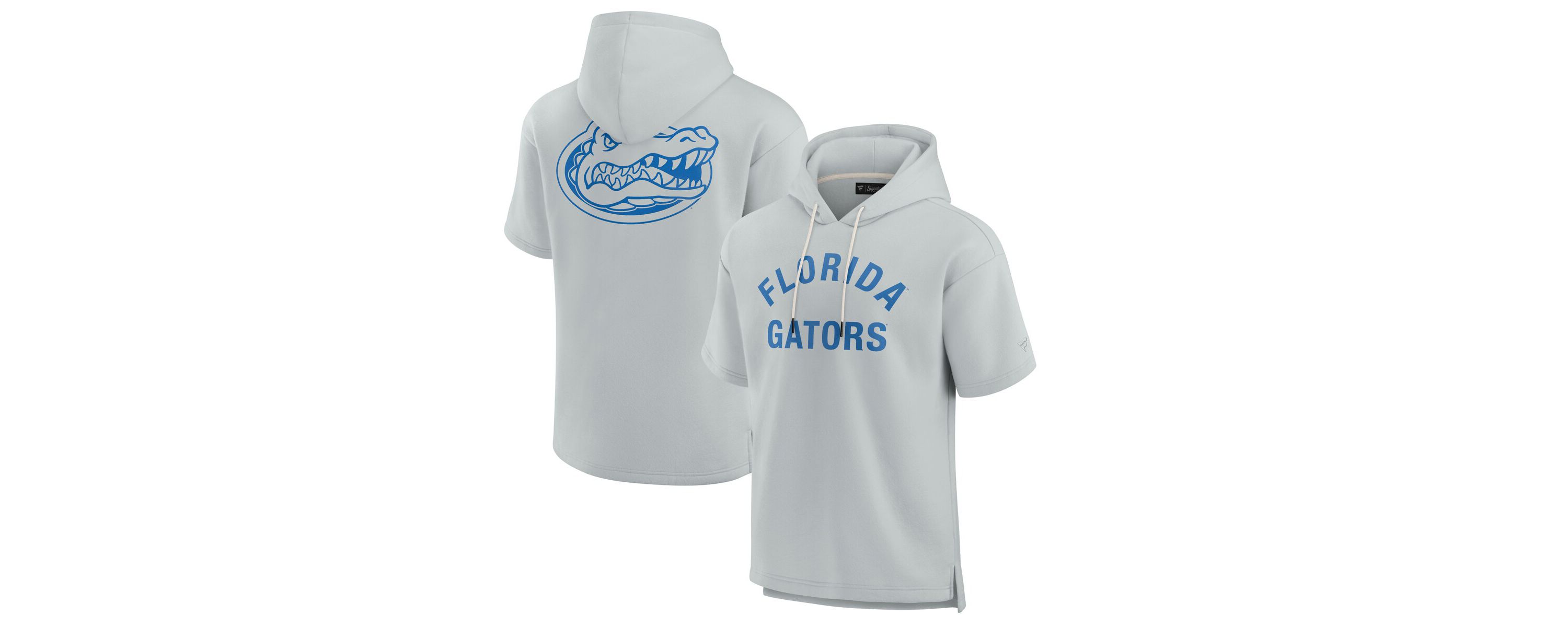 NCAA Unisex Fanatics Florida Gators Elements Super Soft Fleece Short Sleeve Pullover Hoodie