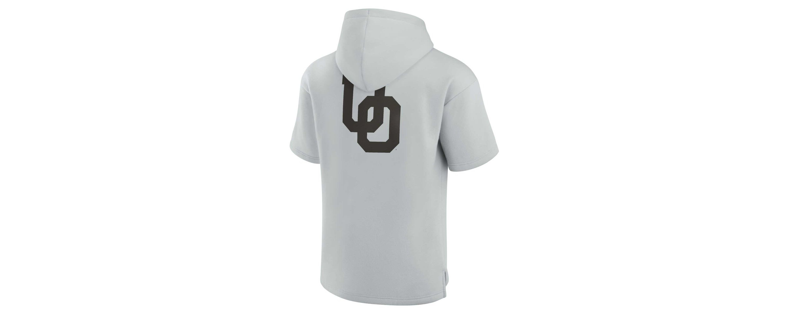 NCAA Unisex Fanatics Oregon Ducks Elements Super Soft Fleece Short Sleeve Pullover Hoodie
