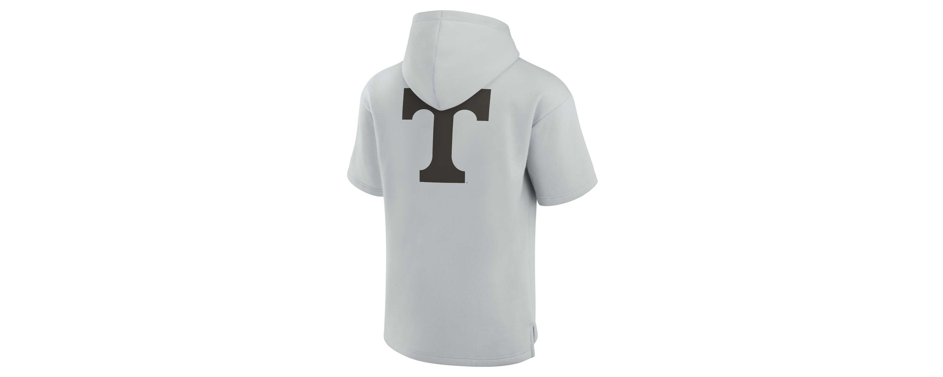 NCAA Unisex Fanatics Tennessee Volunteers Elements Super Soft Fleece Short Sleeve Pullover Hoodie